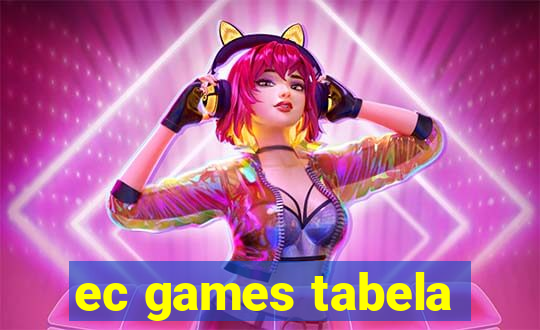 ec games tabela